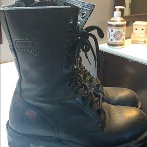 Harley boots like new worn a couple times